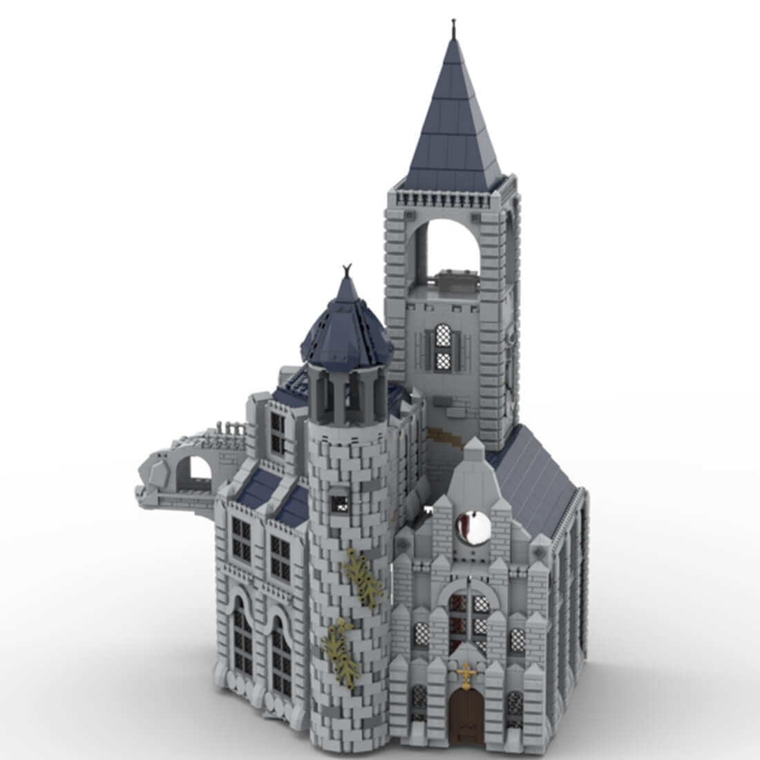 MOC-135133 Moonlight Castle Street View(2757+PCS)