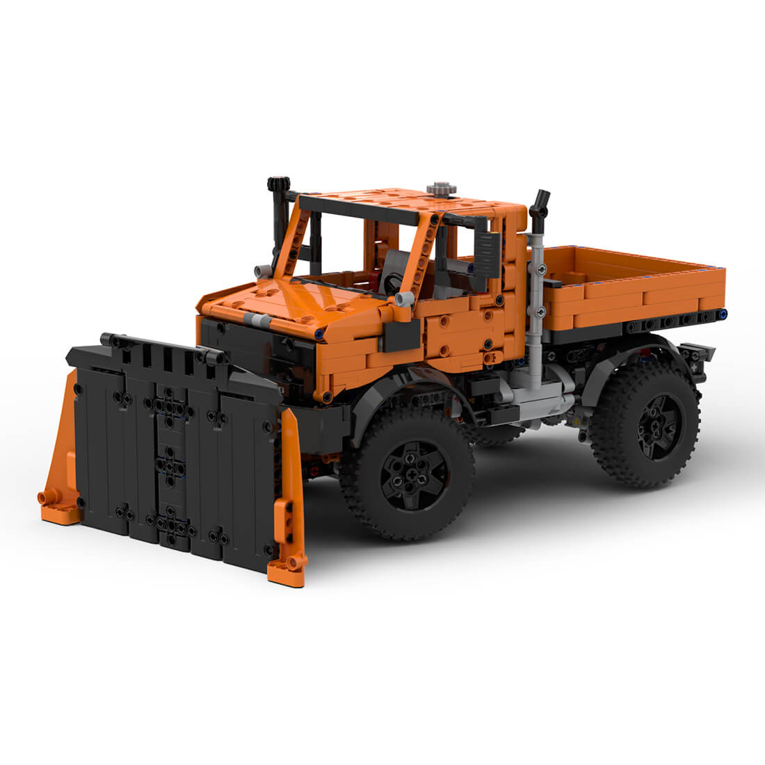 MOC-92700 Snowplow Truck Sci-tech Theme(1264PCS)
