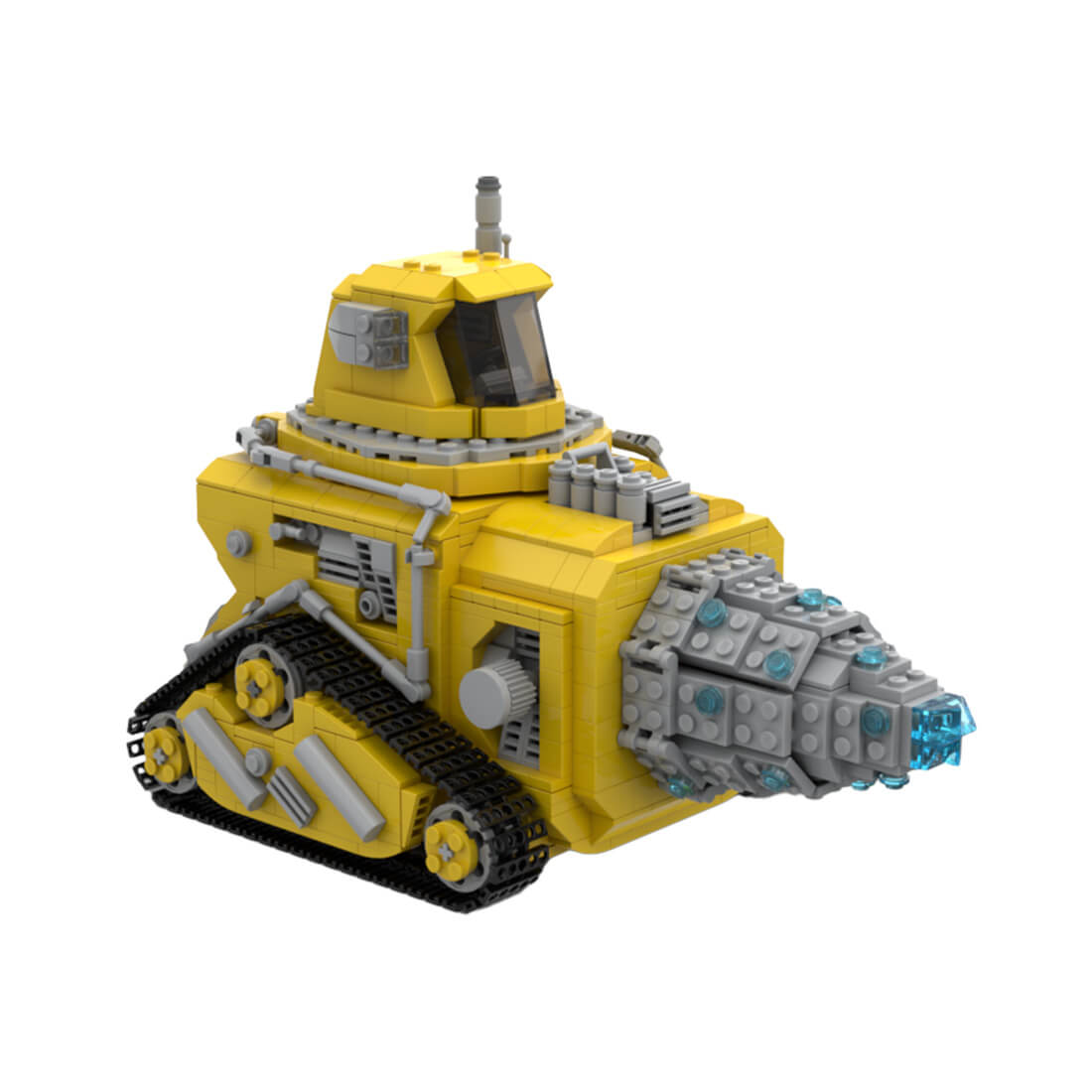 Diamond Miner Truck Model(1092PCS)