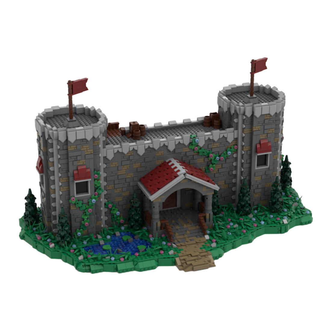 Medieval-Style Castle Building Model(5384PCS)