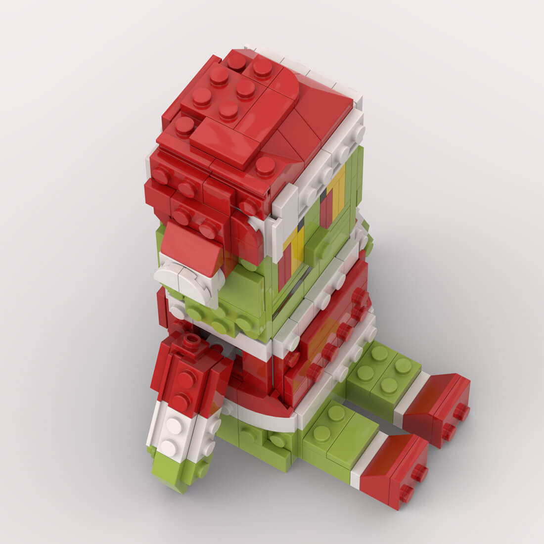MOC-127557 Christmas Character Model Building Blocks Set (334PCS ...