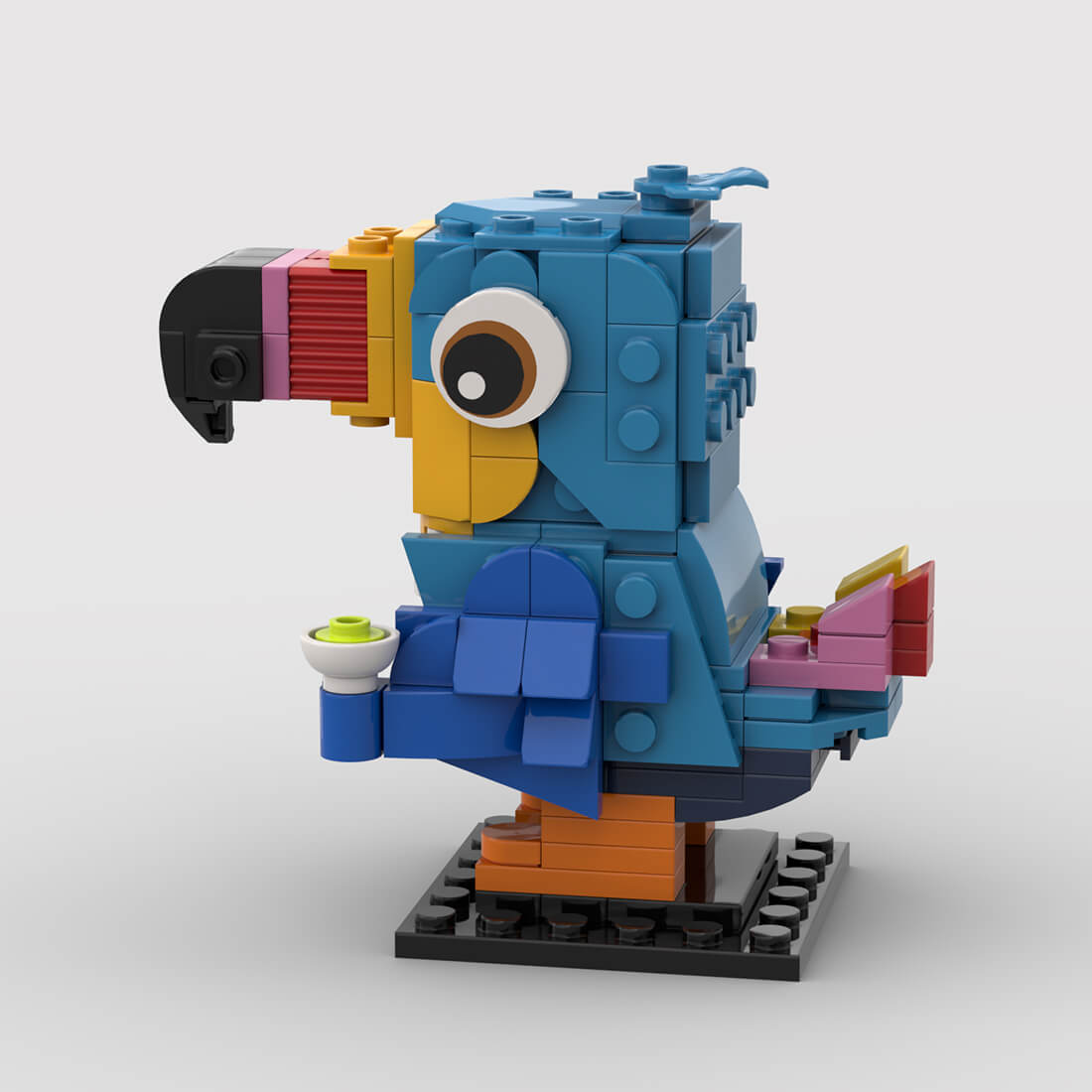 MOC Exotic Birds & Wildlife Building Blocks Collection by Penguins and ...