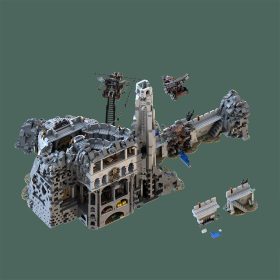 MOC-234842 & MOC-228790 & MOC-234276 Medieval Sci-Fi Film Fortress Valley Scene Helms Deep Building Blocks by Sebastian Brueckner