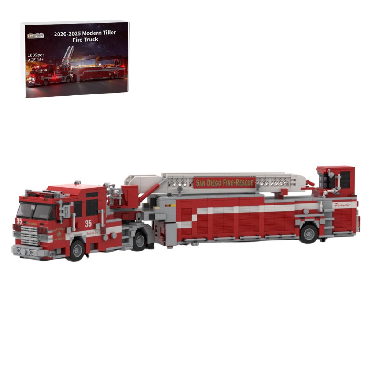 MOC-267880 2020-2025 Pierce Arrow XT Tiller Fire Truck SDFR